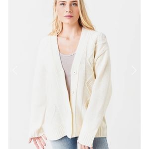 ATM Cable Knit Cardigan